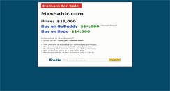 Desktop Screenshot of mashahir.com